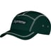 Supreme Reflective Stitch Camp Cap - Dark Green (front)