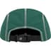 Supreme Reflective Stitch Camp Cap - Dark Green (front)
