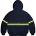 Supreme Reflective Stripe Hooded Work Jacket - Navy (front)