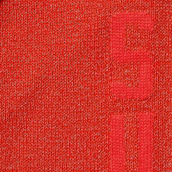 Supreme Reflective Sweater - Orange (front)