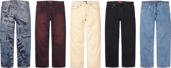 Supreme Regular Jean - Product Image