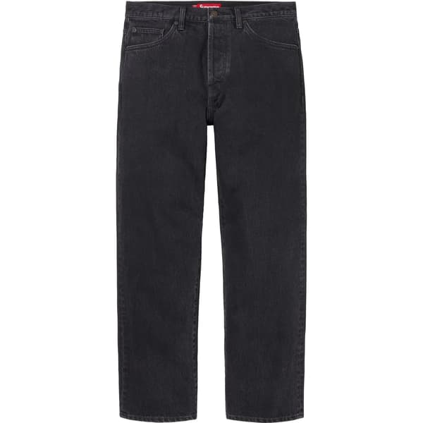 Supreme Regular Jean - Black (front)