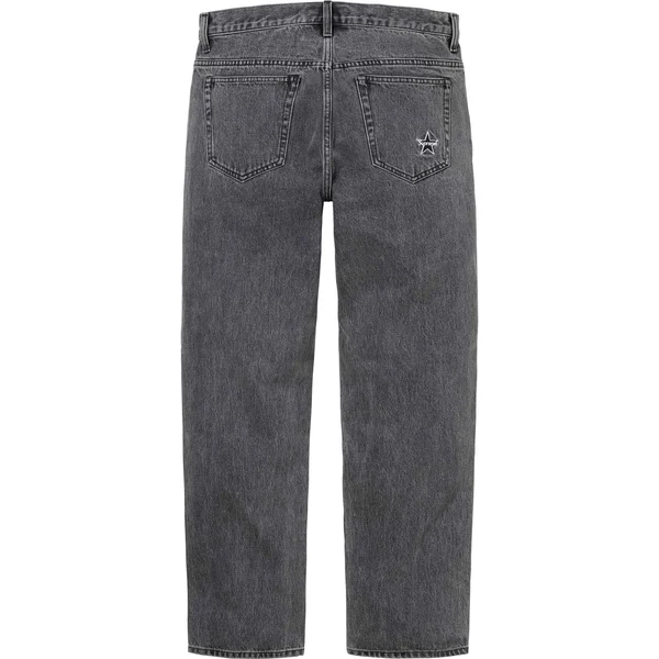 Supreme Regular Jean - Black (front)