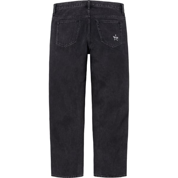 Supreme Regular Jean - Black (front)