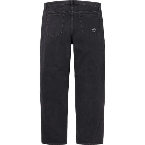 Supreme Regular Jean - Black (front)