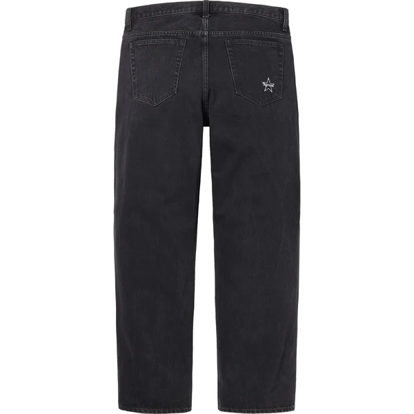 Supreme Regular Jean - Black (front)