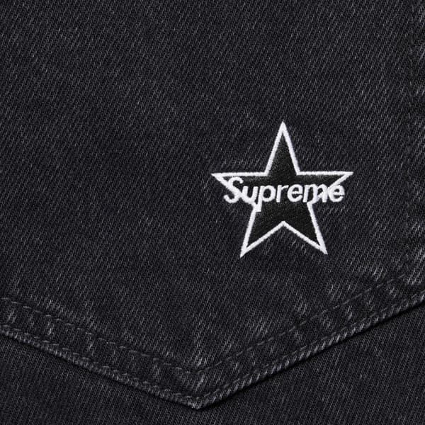 Supreme Regular Jean - Black (front)