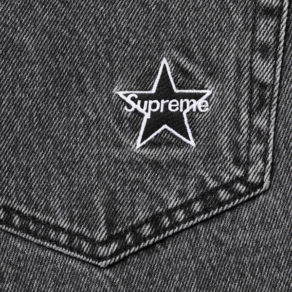 Supreme Regular Jean - Black (front)