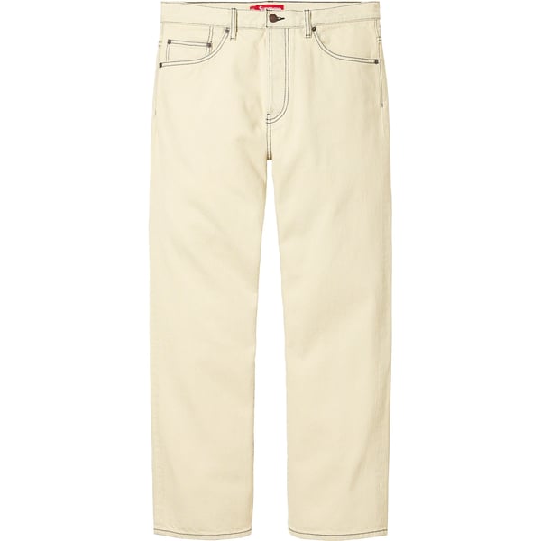 Supreme Regular Jean - Bleached (front)