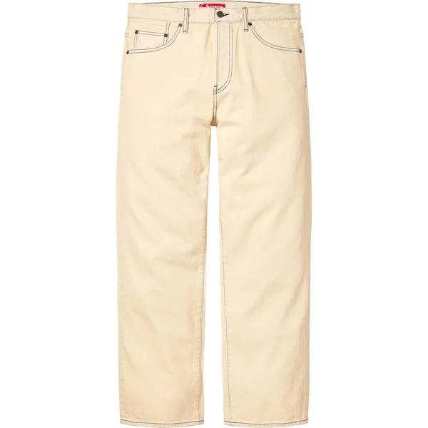 Supreme Regular Jean - Bleached (front)