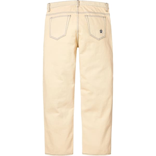 Supreme Regular Jean - Bleached (front)