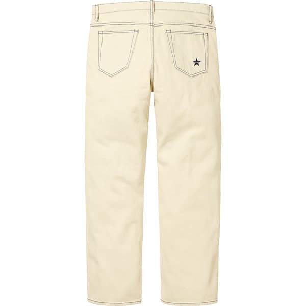 Supreme Regular Jean - Bleached (front)