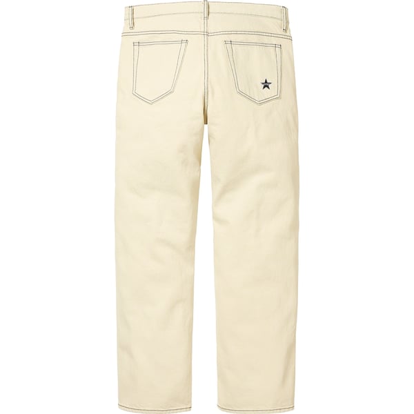 Supreme Regular Jean - Bleached (front)