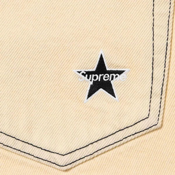 Supreme Regular Jean - Bleached (front)