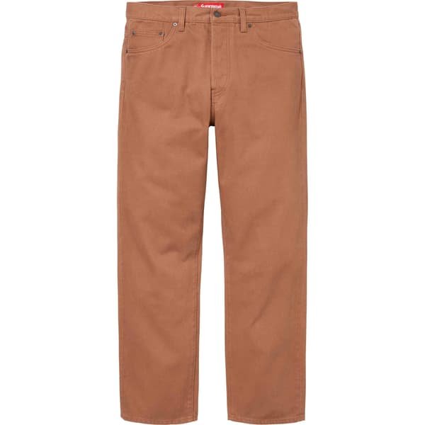 Supreme Regular Jean - Brown (front)