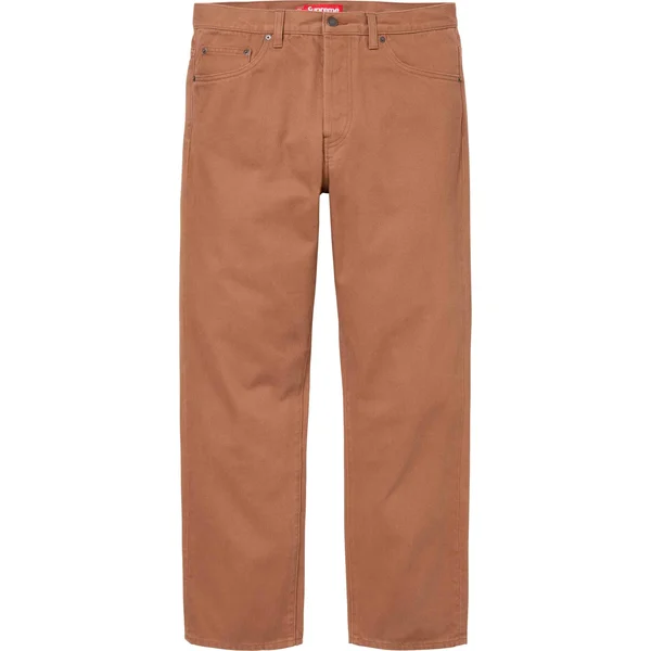 Supreme Regular Jean - Brown (front)