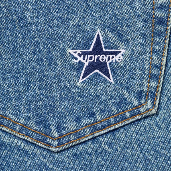 Supreme Regular Jean - Indigo (front)