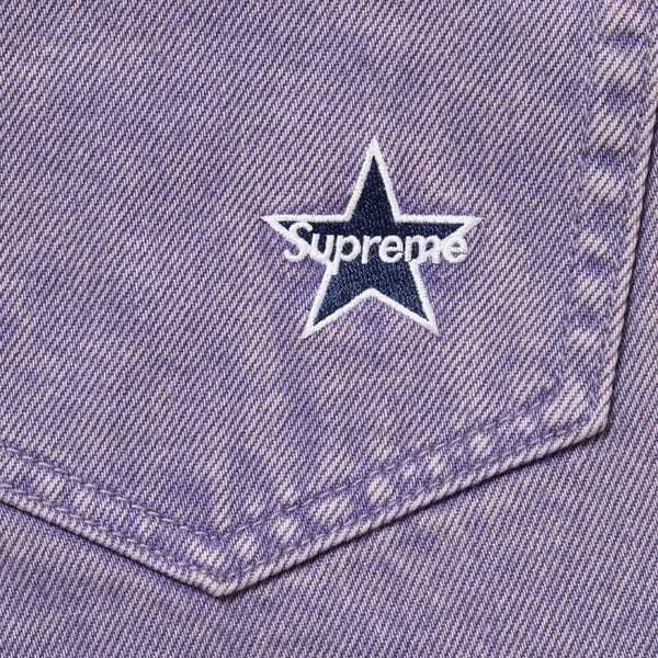Supreme Regular Jean - Lavender (front)