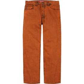 Supreme Regular Jean Overdyed Orange