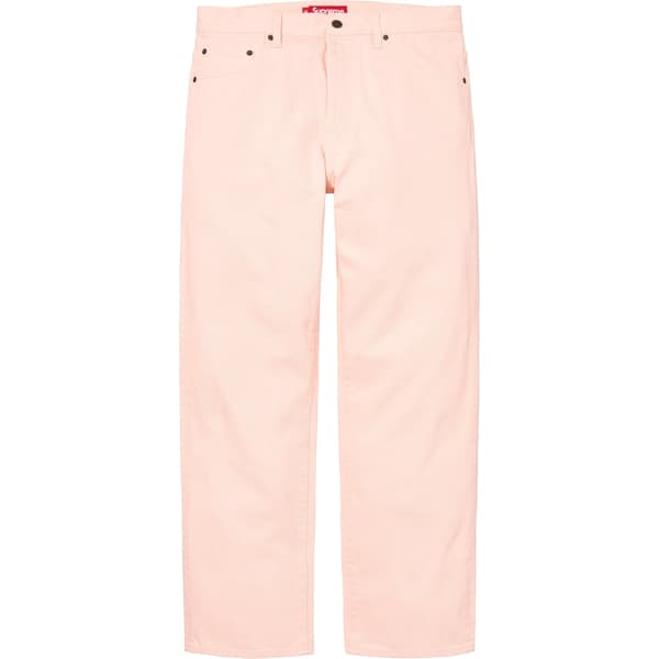 Supreme Regular Jean - Pale Pink (front)