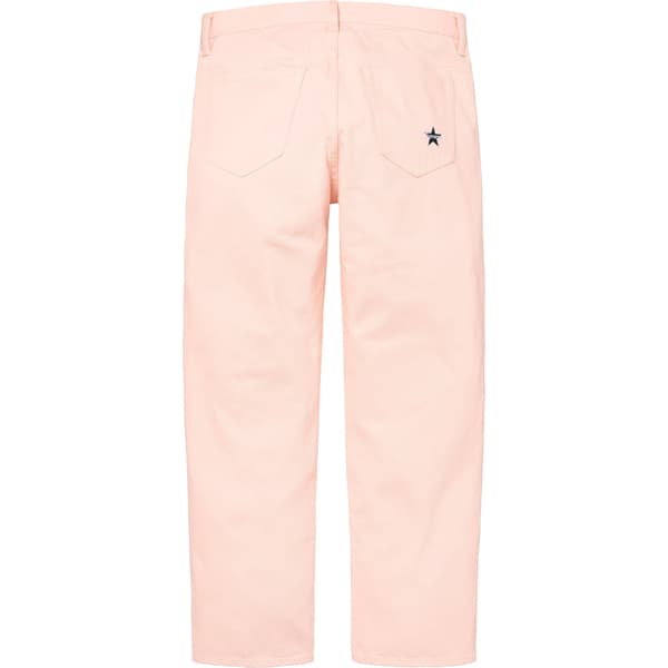 Supreme Regular Jean - Pale Pink (front)