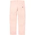 Supreme Regular Jean - Pale Pink (front)