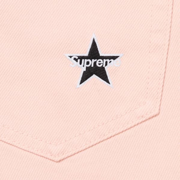 Supreme Regular Jean - Pale Pink (front)