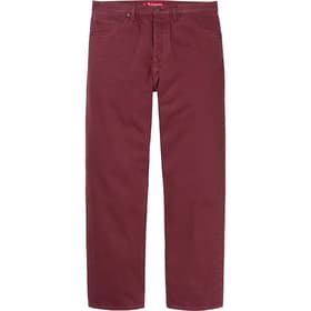 Supreme Regular Jean Red