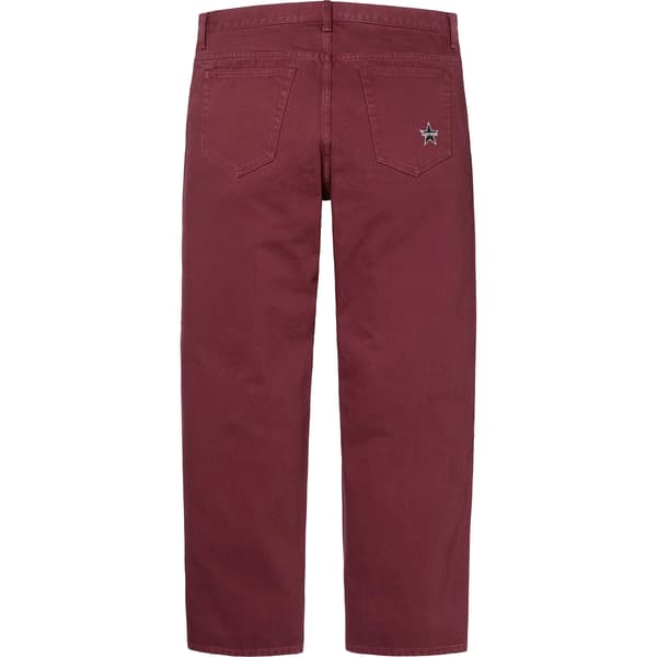 Supreme Regular Jean - Red (front)