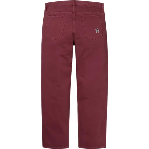 Supreme Regular Jean - Red (front)