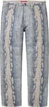 Supreme Regular Jean - Snake (front)
