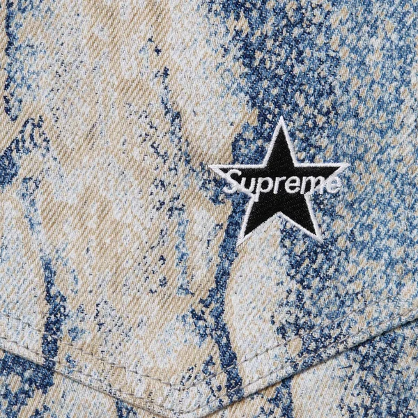 Supreme Regular Jean - Snake (front)