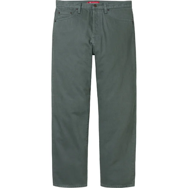 Supreme Regular Jean - Teal (front)