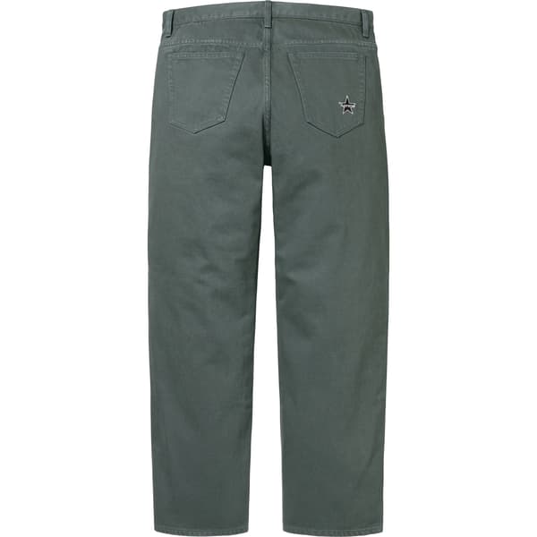 Supreme Regular Jean - Teal (front)