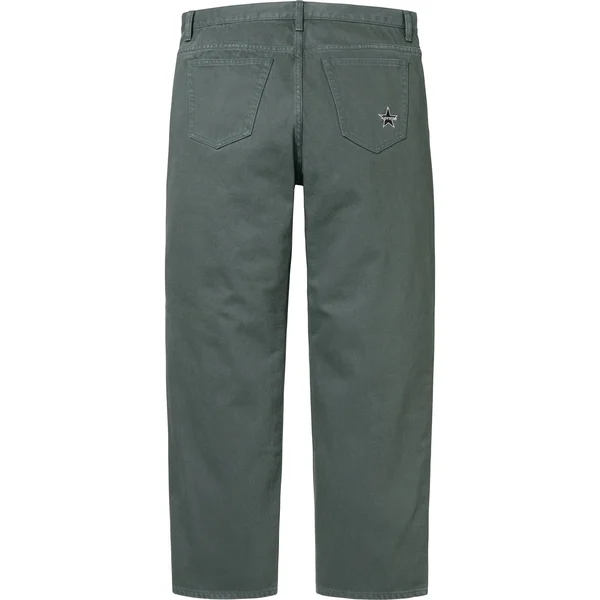 Supreme Regular Jean - Teal (front)