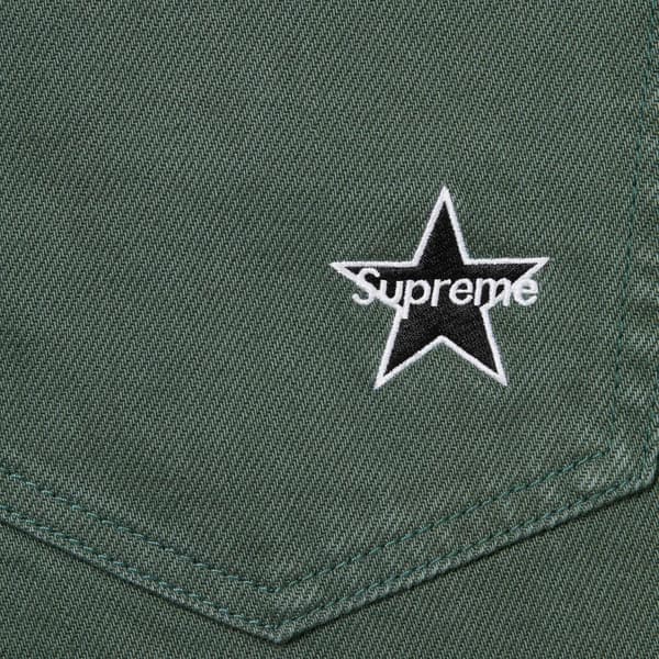Supreme Regular Jean - Teal (front)