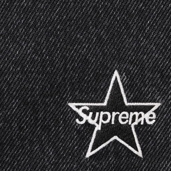 Supreme Regular Jean - Washed Black (front)