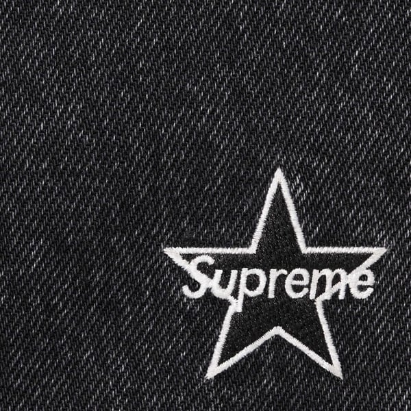 Supreme Regular Jean - Washed Black (front)