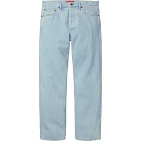 Supreme Regular Jean Washed Blue
