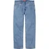 Supreme Regular Jean - Washed Indigo (front)