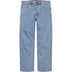Supreme Regular Jean - Washed Indigo (front)