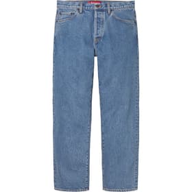 Supreme Regular Jean Washed Indigo