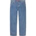 Supreme Regular Jean - Washed Indigo (front)
