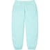 Supreme Repeat Script Sweatpant - Aqua (front)