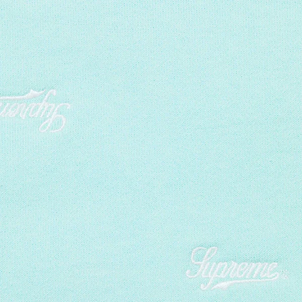 Supreme Repeat Script Sweatpant - Aqua (front)