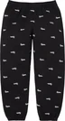 Supreme Repeat Script Sweatpant - Black (front)