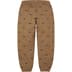 Supreme Repeat Script Sweatpant - Dark Khaki (front)