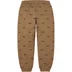 Supreme Repeat Script Sweatpant - Dark Khaki (front)