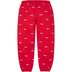 Supreme Repeat Script Sweatpant - Red (front)