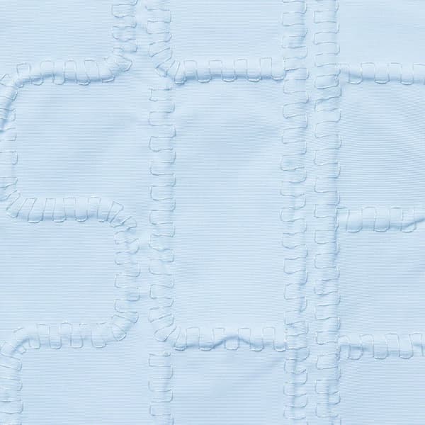 Supreme Repeat Stitch Anorak - Light Blue (front)